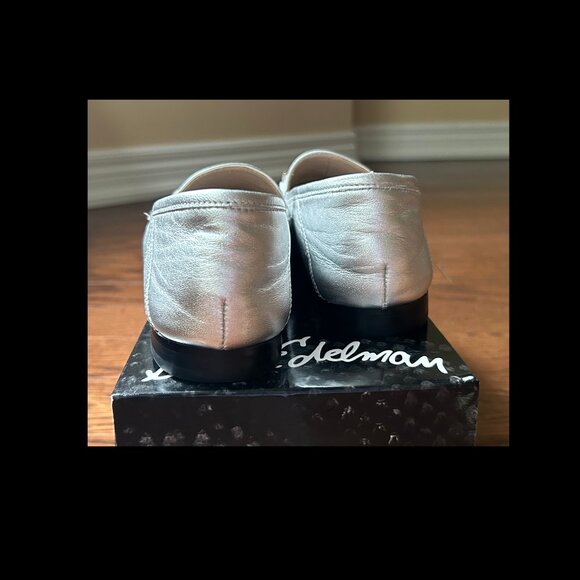 Sam Edelman Lorraine Silver Flats - Picture 6 of 6